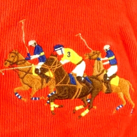 Polo Ralph Lauren Quarter Zip Triple Pony Sweatshirt - Picture 2 of 4